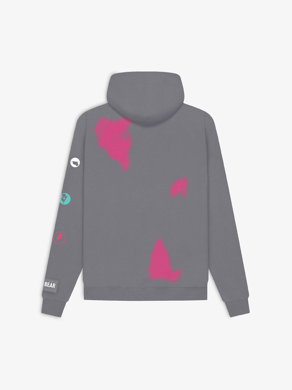 Grey Graphic Hoodie