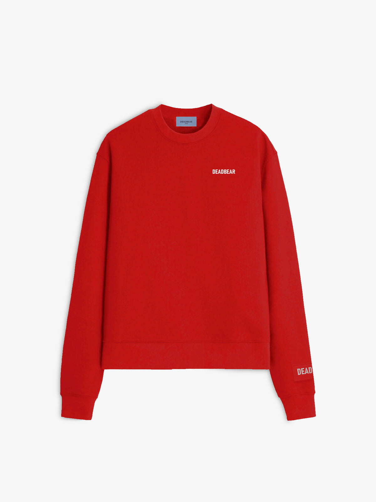 Drip Sweatshirt Red – DEADBEAR